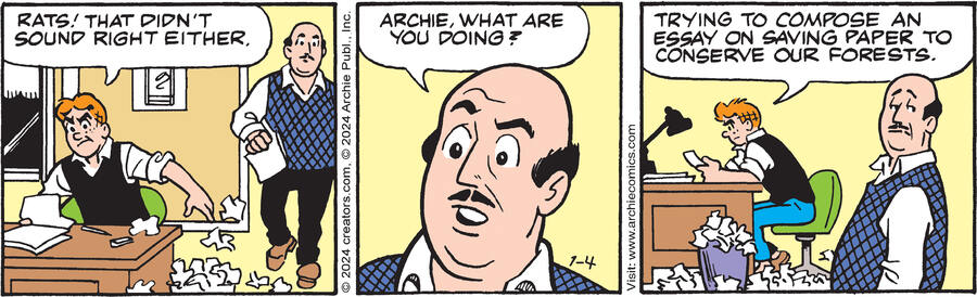 Archie for Jan 04, 2024