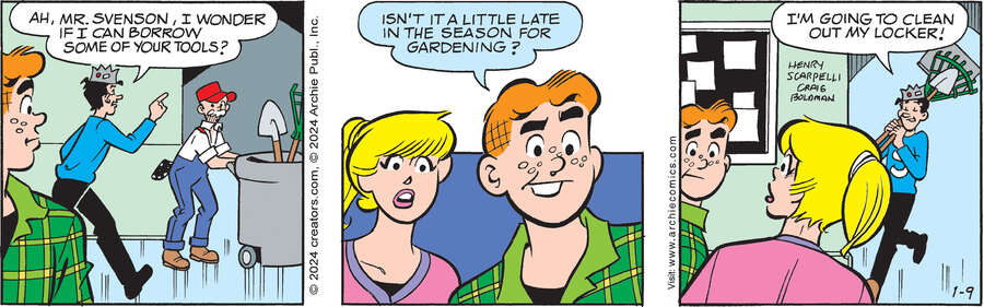 Archie for Jan 09, 2024