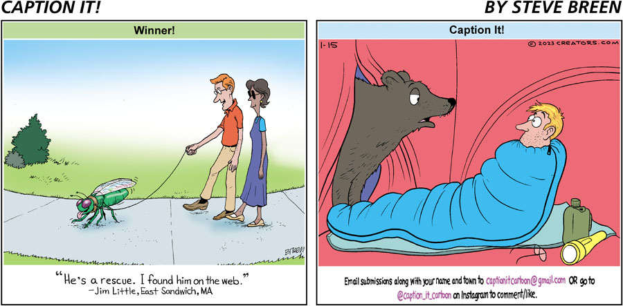 Caption It! for Jan 15, 2023