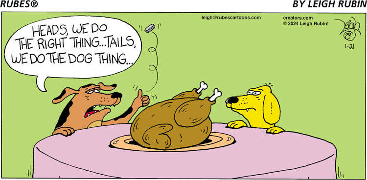 Rubes® for Jan 21, 2024