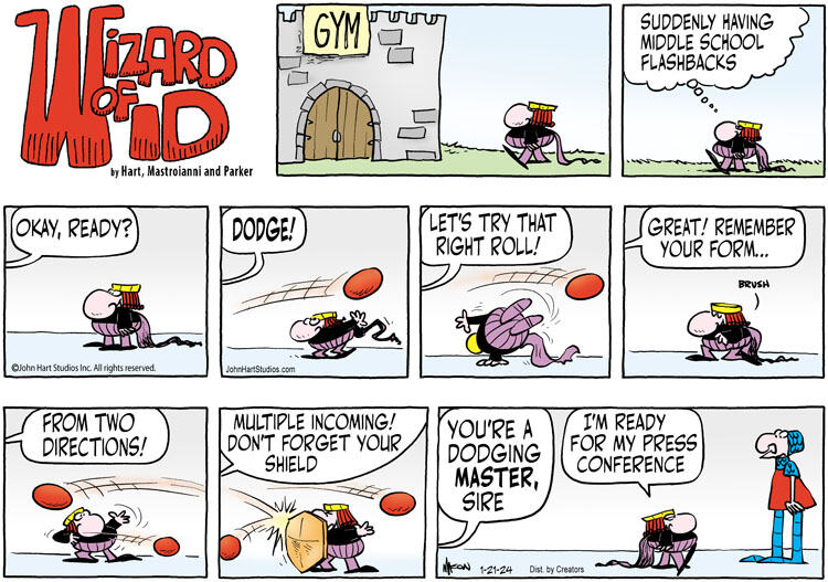 Wizard of Id for Jan 21, 2024