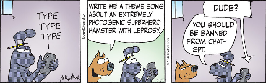 Dogs of C-Kennel for Jan 31, 2024