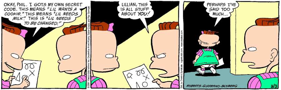 Rugrats for Feb 03, 2023