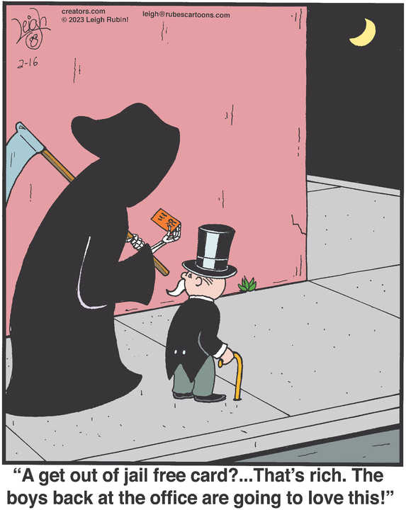 Rubes® for Feb 16, 2023