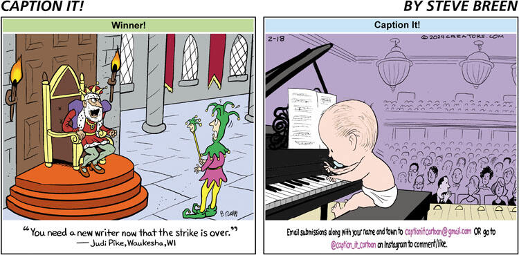 Caption It! for Feb 18, 2024