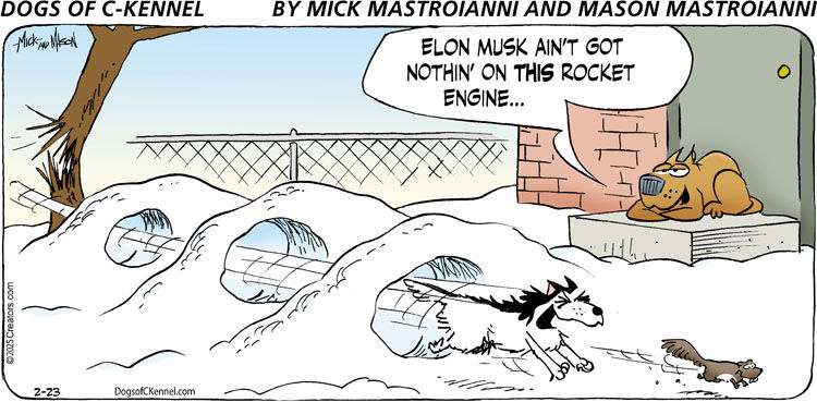 Dogs of C-Kennel for Feb 23, 2025