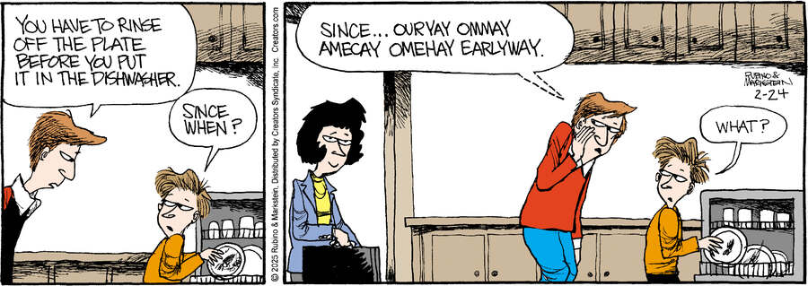 Daddy's Home for Feb 24, 2025