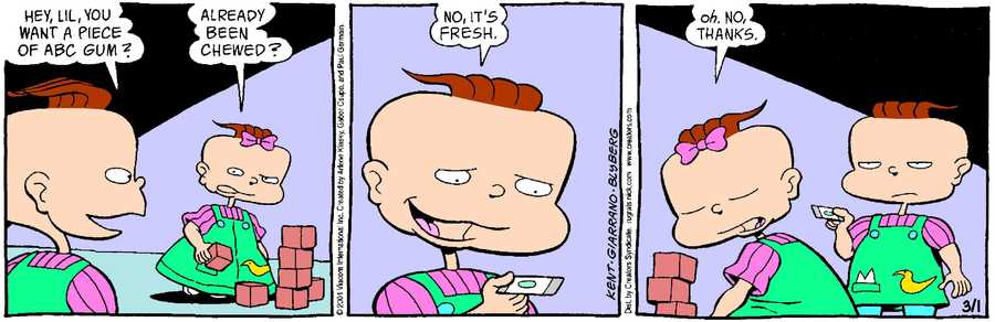 Rugrats for Mar 01, 2023