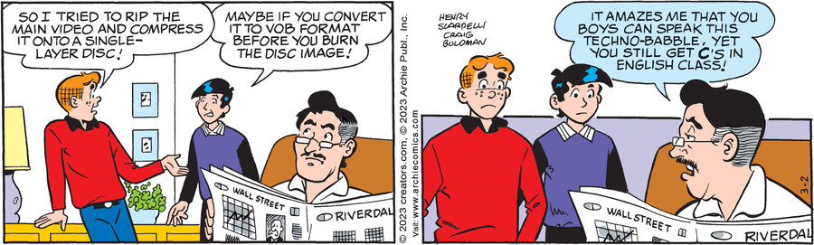 Archie for Mar 02, 2023