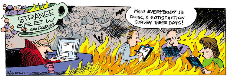 Strange Brew for Mar 16, 2025