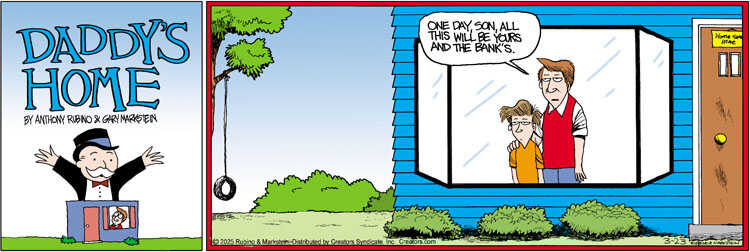 Daddy's Home for Mar 23, 2025