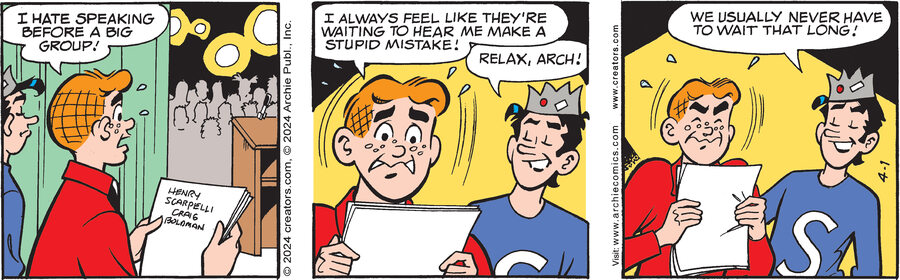 Archie for Apr 01, 2024