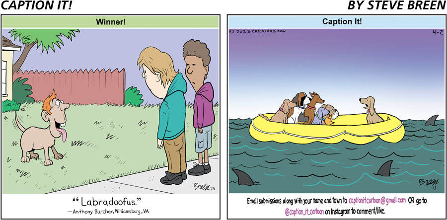 Caption It! for Apr 02, 2023