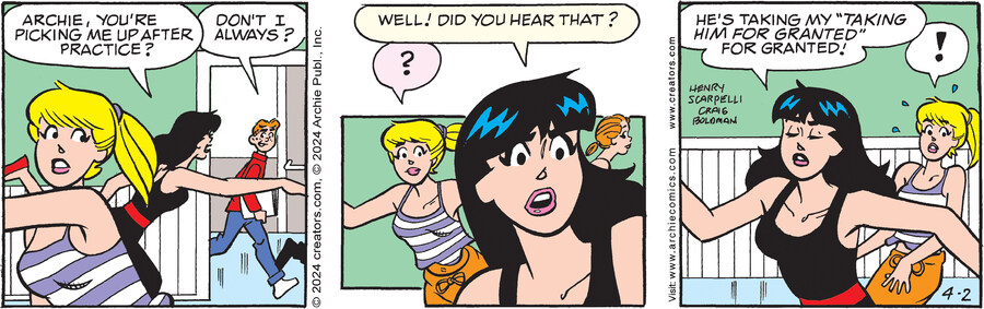 Archie for Apr 02, 2024