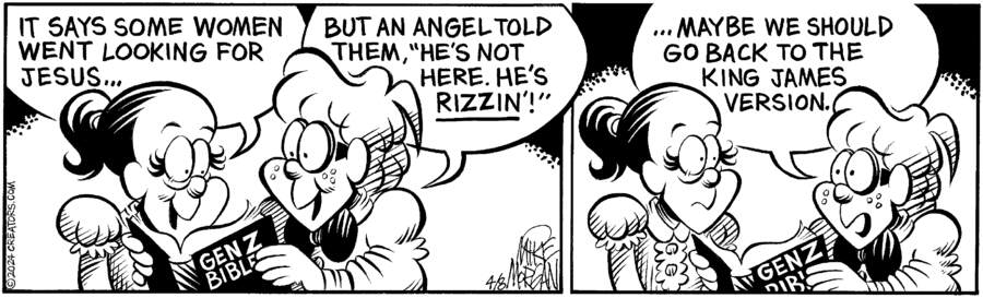 For Heaven's Sake for Apr 08, 2024