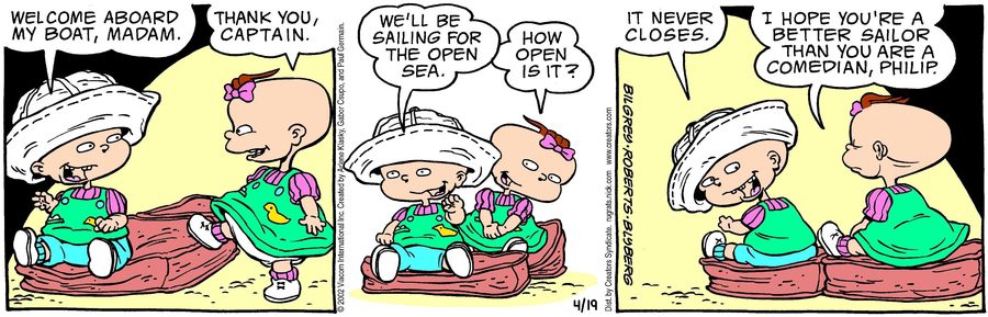 Rugrats for Apr 19, 2023