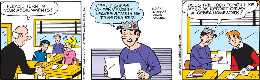 Archie for Apr 19, 2023