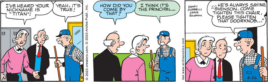 Archie for Apr 26, 2023