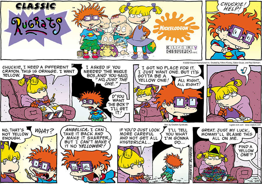 Rugrats for May 14, 2023