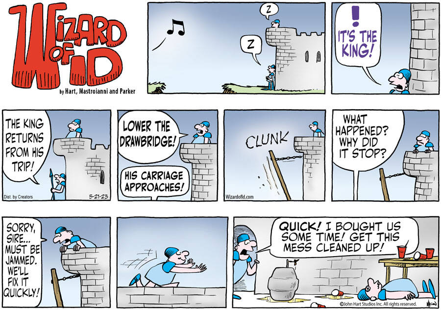 Wizard of Id for May 21, 2023