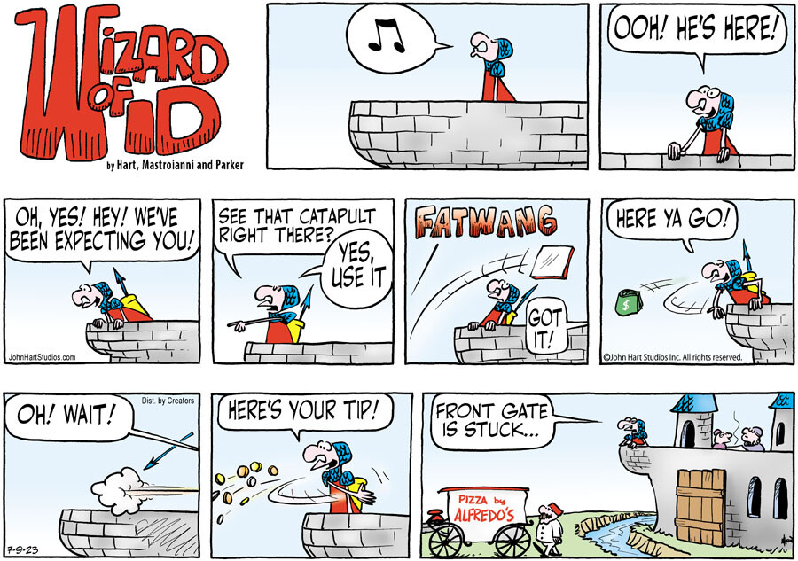 Wizard of Id for Jul 09, 2023