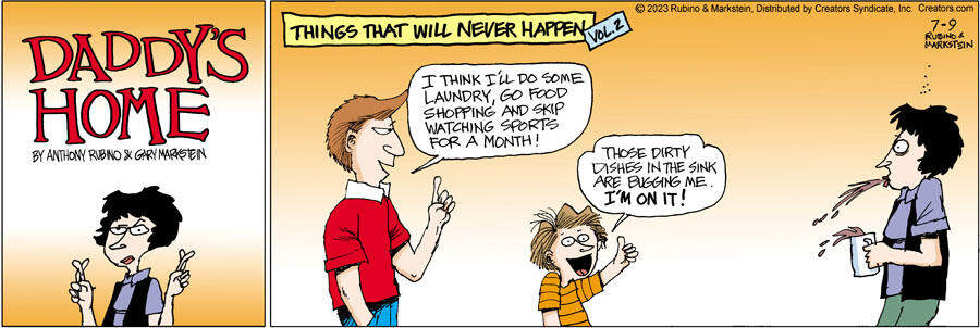 Daddy's Home for Jul 09, 2023