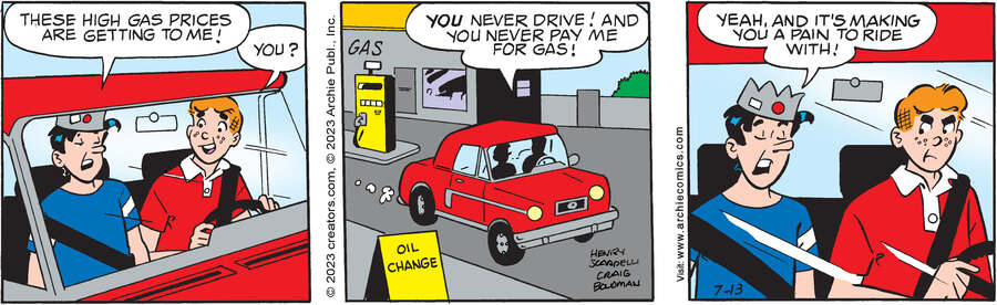 Archie for Jul 13, 2023