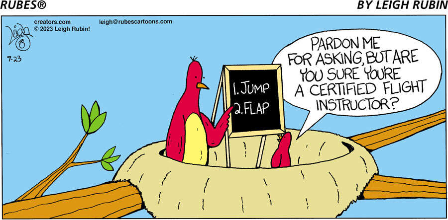 Rubes® for Jul 23, 2023