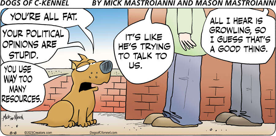 Dogs of C-Kennel for Aug 06, 2023