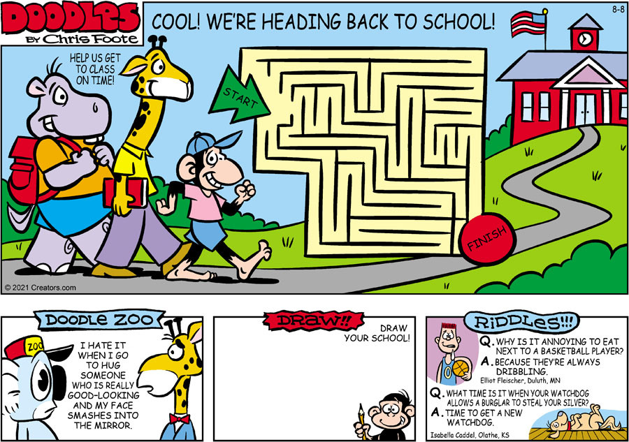 Doodles for Aug 08, 2021