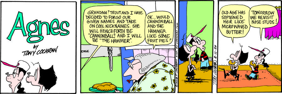 Agnes for Aug 11, 2024