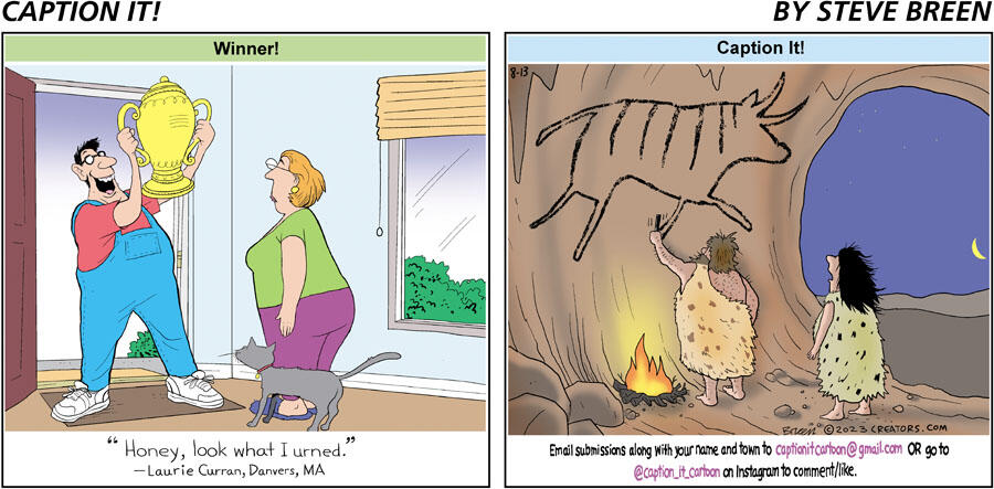 Caption It! for Aug 13, 2023