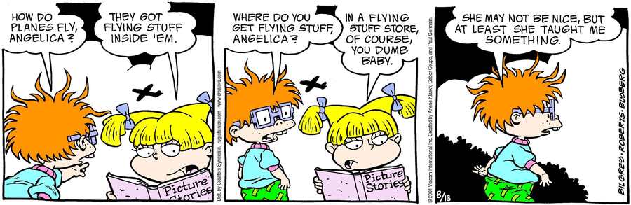 Rugrats for Aug 13, 2024