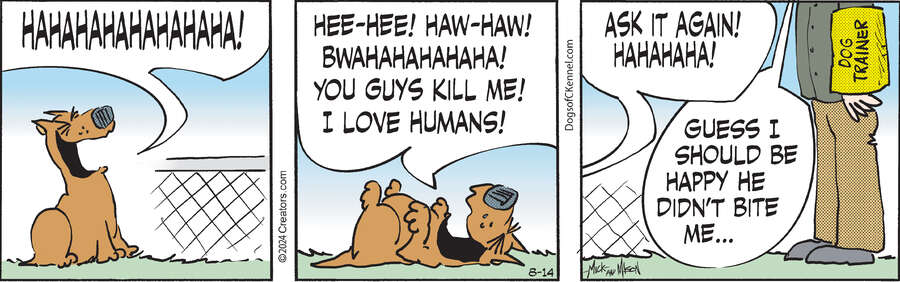 Dogs of C-Kennel for Aug 14, 2024