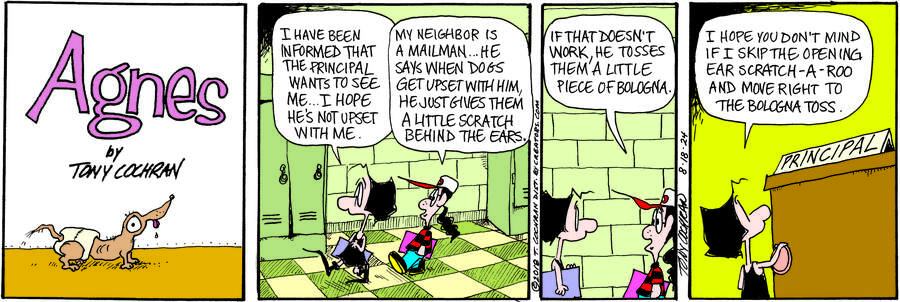 Agnes for Aug 18, 2024