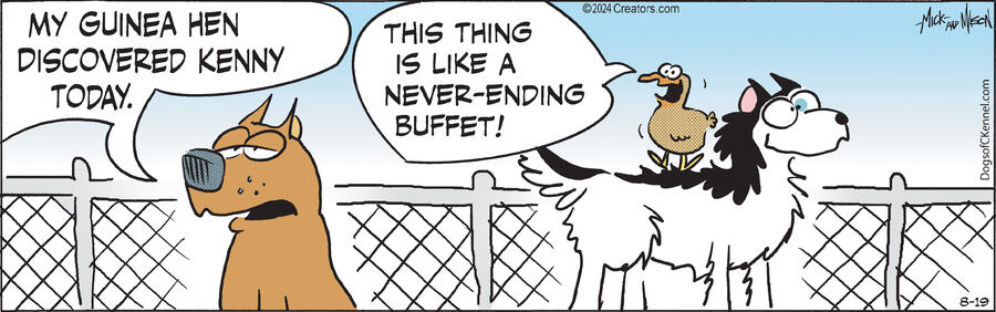 Dogs of C-Kennel for Aug 19, 2024
