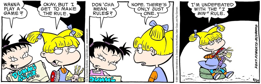 Rugrats for Aug 24, 2024