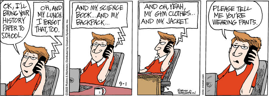 Daddy's Home for Sep 01, 2023