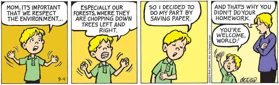 One Big Happy® for Sep 04, 2023