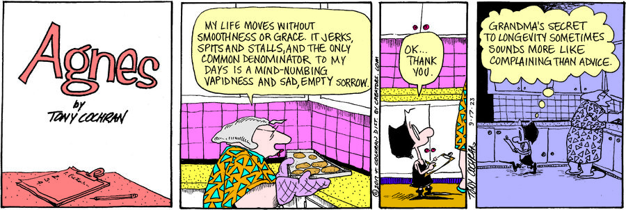 Agnes for Sep 17, 2023