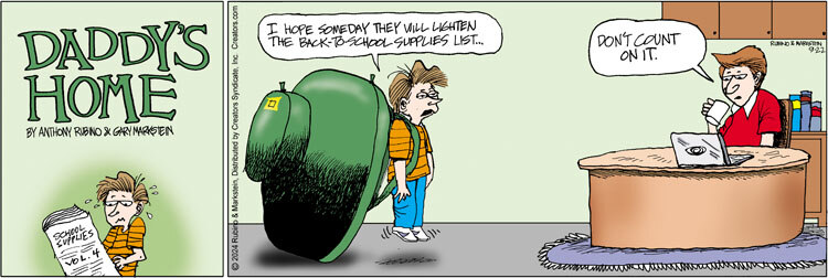 Daddy's Home for Sep 22, 2024