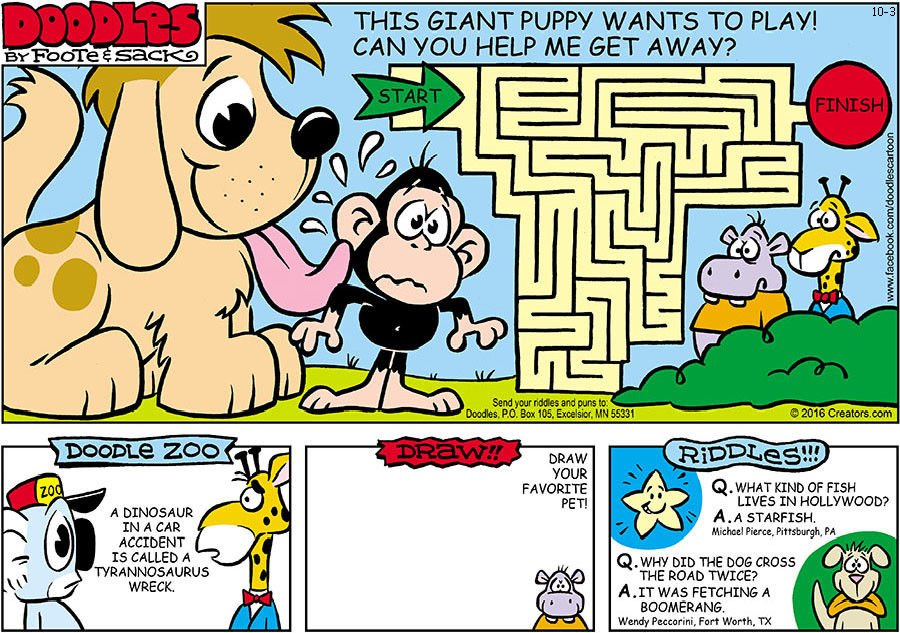 Doodles for Oct 03, 2021