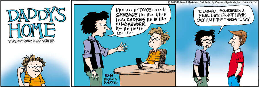 Daddy's Home for Oct 08, 2023