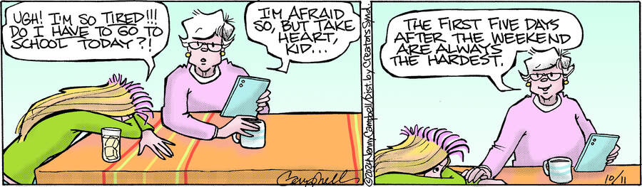 Flo & Friends for Oct 11, 2024