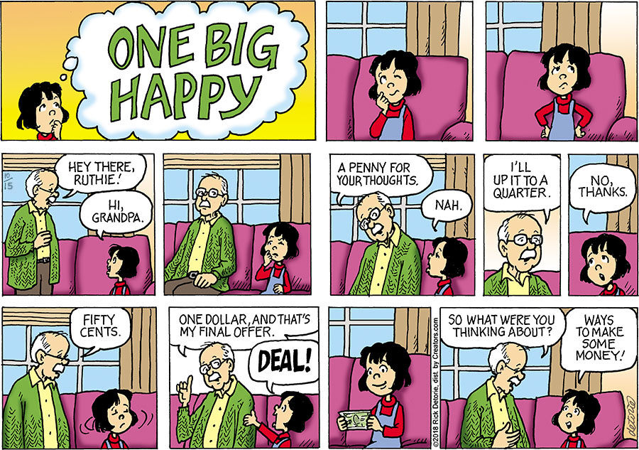 One Big Happy® for Oct 15, 2023