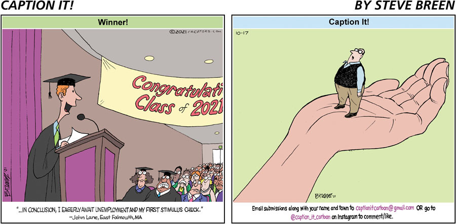 Caption It! for Oct 17, 2021