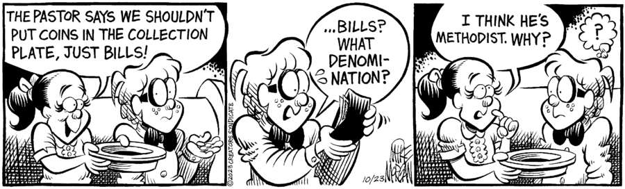 For Heaven's Sake for Oct 23, 2023