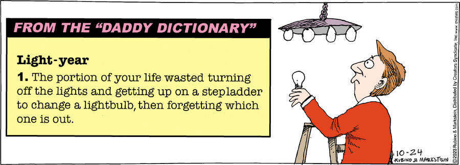 Daddy's Home for Oct 24, 2023