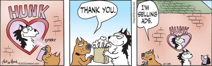 Dogs of C-Kennel for Oct 25, 2023