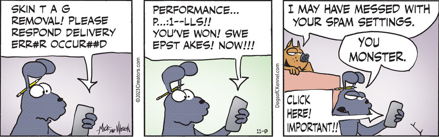 Dogs of C-Kennel for Nov 09, 2023